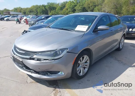 2015 Chrysler 200 Limited from USA, damaged, VIN 1C3CCCAB3FN661673